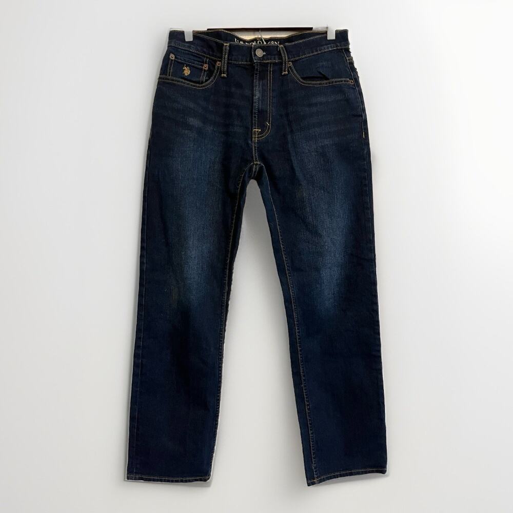 US Polo Assn Jeans women Size 29 Straight Leg Dark Wash